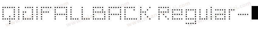 QIJIFALLBACK Regular字体转换